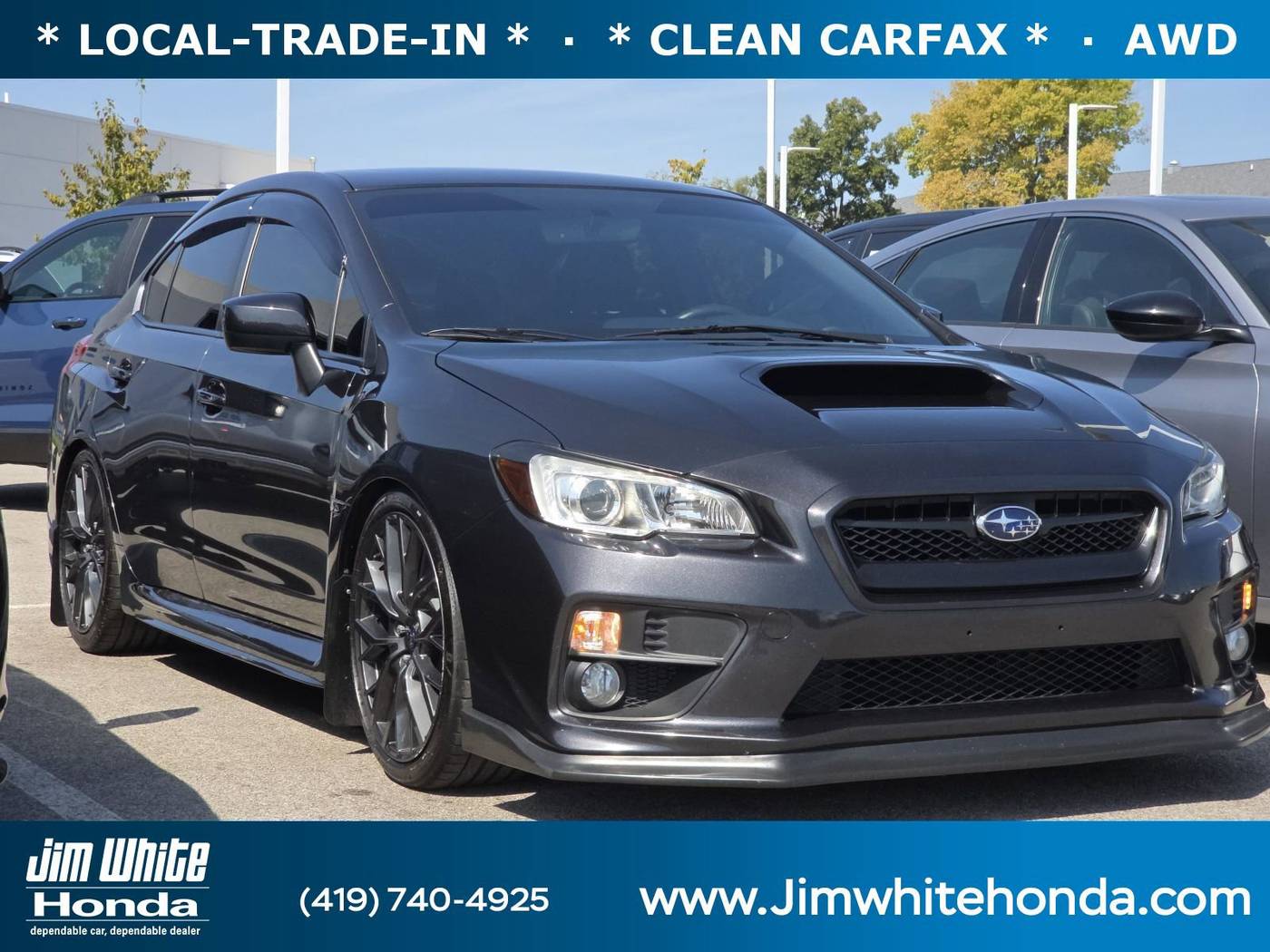 2017 Subaru WRX Premium — Sedan — 72,595 mi — Maumee, OH