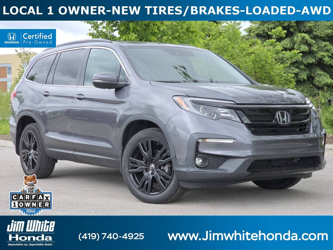 2022 Honda Pilot Special Edition — SUV — 42,134 mi — Maumee, OH