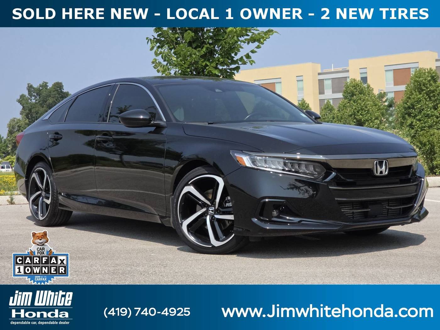 2022 Honda Accord Sport — Sedan — 36,699 mi — Maumee, OH
