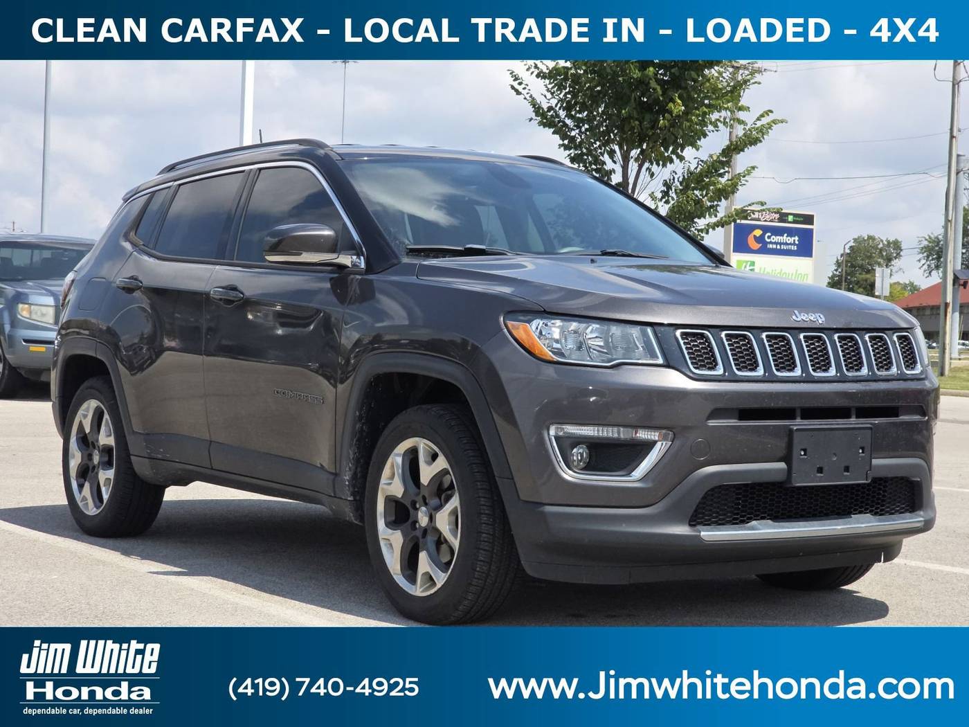 2018 Jeep Compass Limited — SUV — 76,652 mi — Maumee, OH