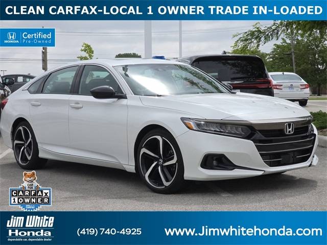 2021 Honda Accord Sport — Sedan — 10,075 mi — Maumee, OH