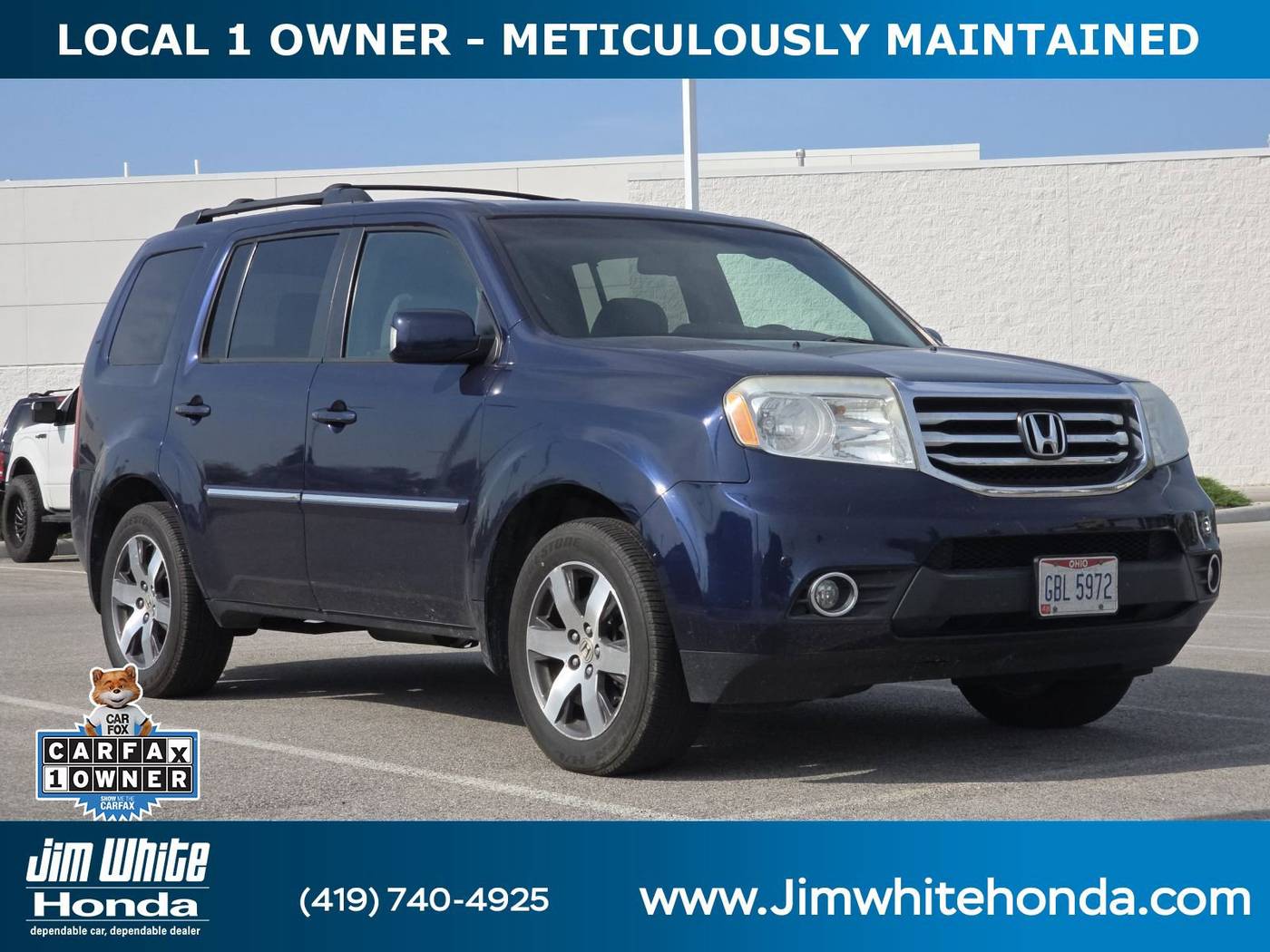 2013 Honda Pilot Touring — SUV — 317,276 mi — Maumee, OH