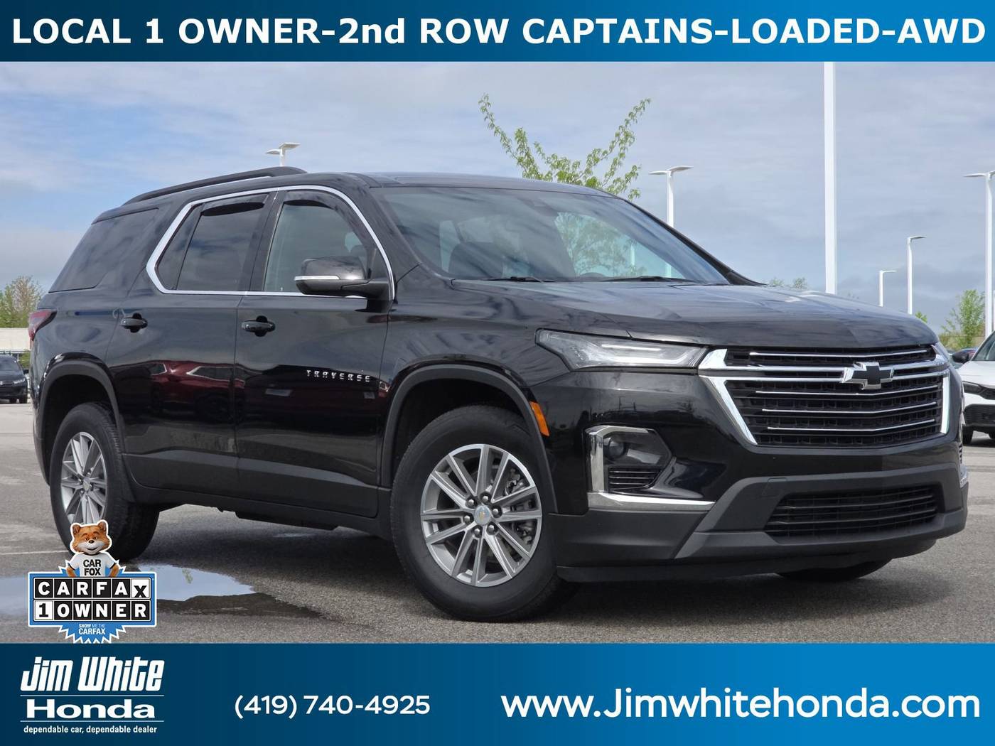 2022 Chevrolet Traverse LT Cloth — SUV — 32,729 mi — Maumee, OH