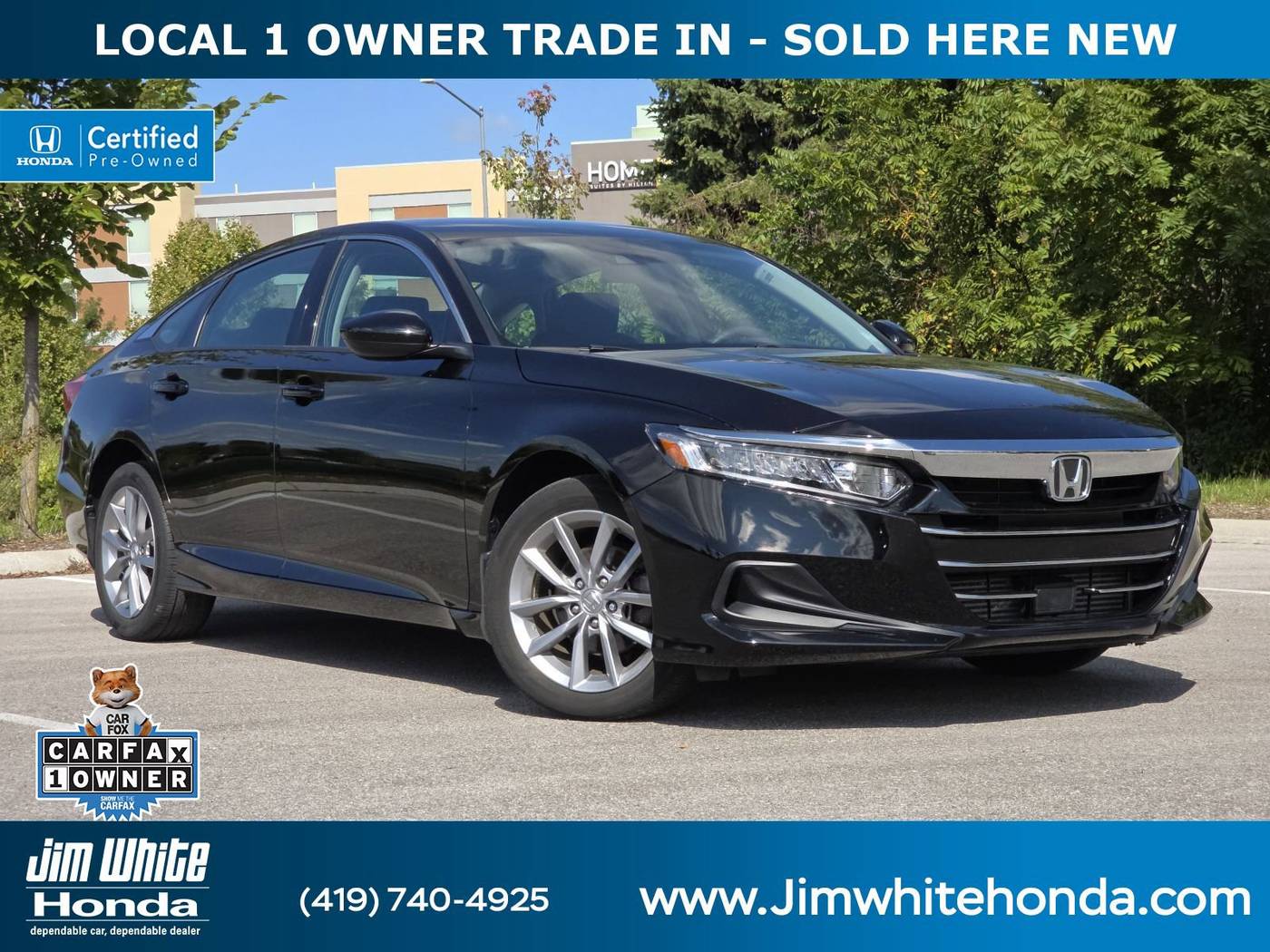 2022 Honda Accord LX — Sedan — 43,775 mi — Maumee, OH