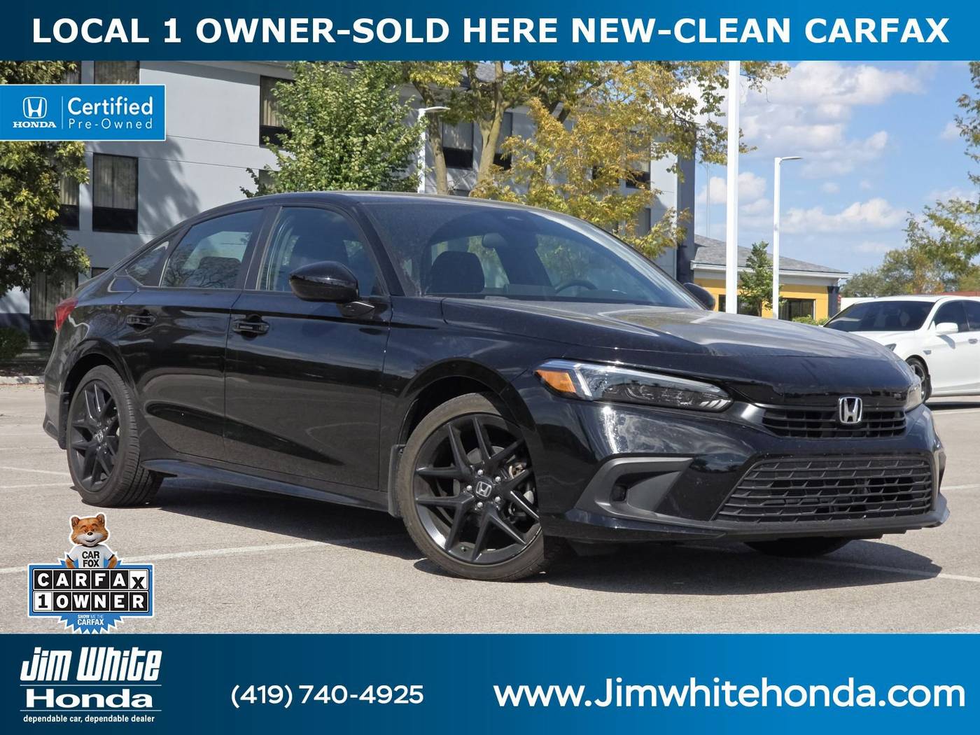 2023 Honda Civic Sport — Sedan — 19,846 mi — Maumee, OH