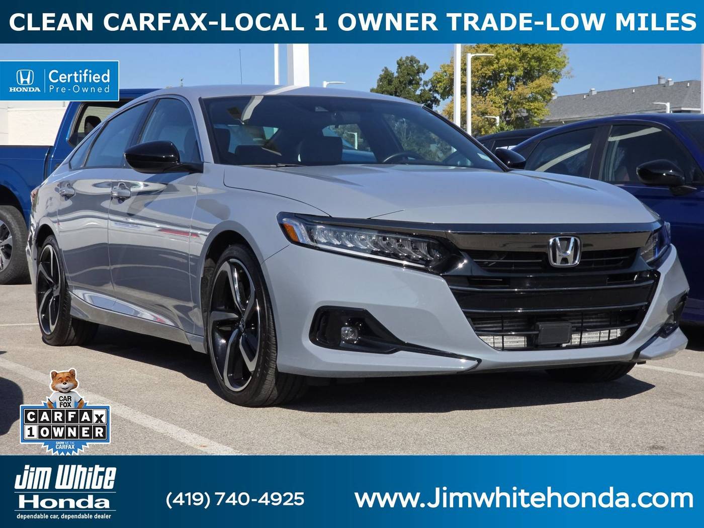 2022 Honda Accord Sport — Sedan — 24,053 mi — Maumee, OH