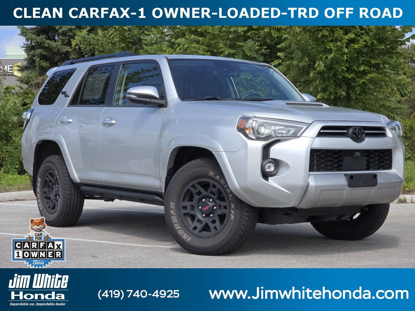 2023 Toyota 4Runner TRD Off Road Premium — SUV — 42,730 mi — Maumee, OH
