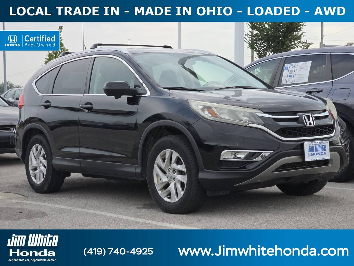 2015 Honda CR-V EX-L — SUV — 171,676 mi — Maumee, OH