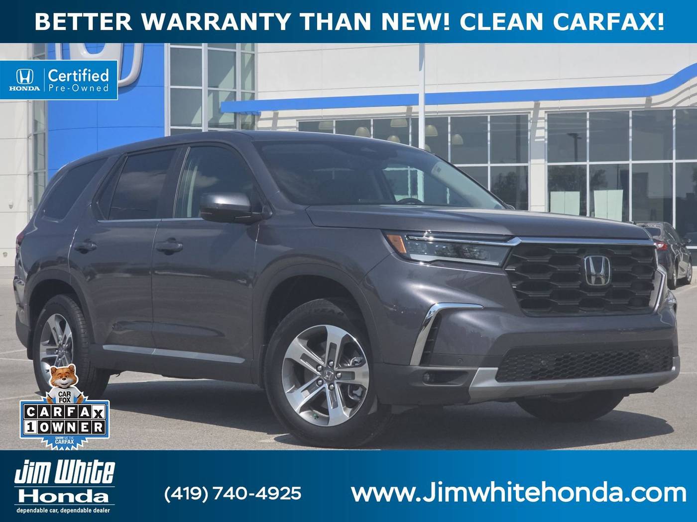 2025 Honda Pilot EX-L — SUV — 2,569 mi — Maumee, OH
