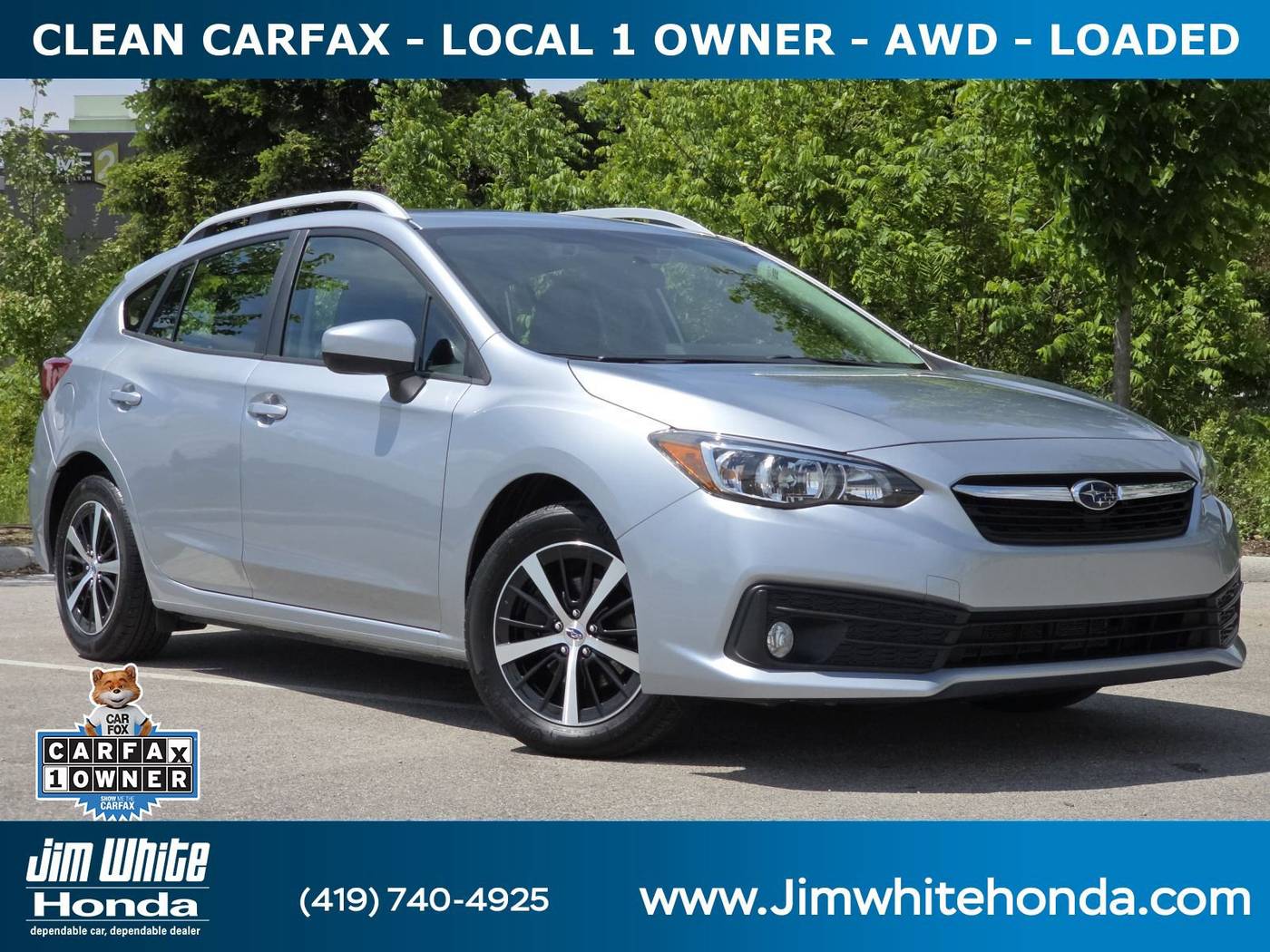 2022 Subaru Impreza Premium — Hatchback — 32,858 mi — Maumee, OH