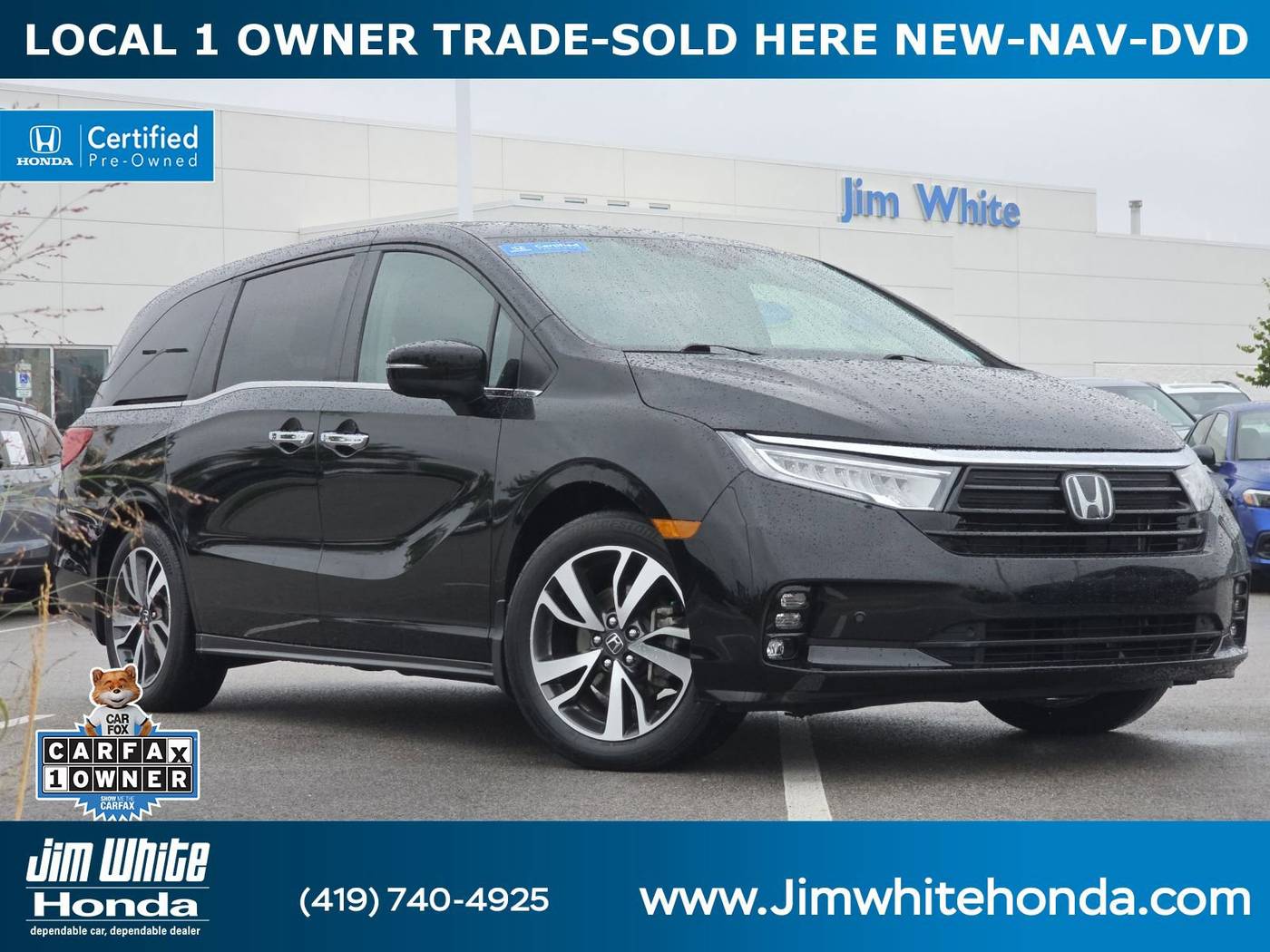 2023 Honda Odyssey Touring — Minivan — 28,876 mi — Maumee, OH