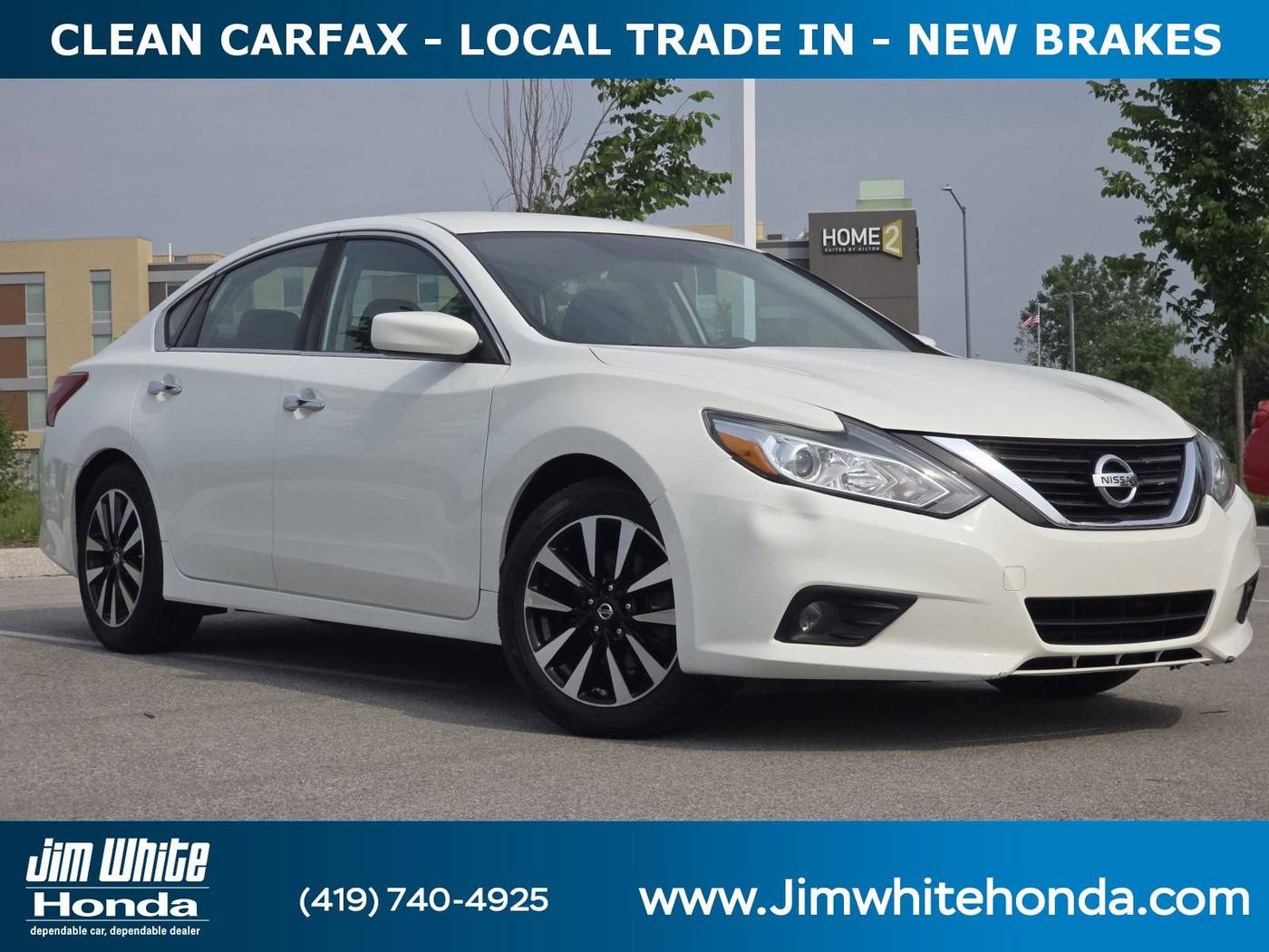 2018 Nissan Altima 2.5 SV — Sedan — 171,235 mi — Maumee, OH