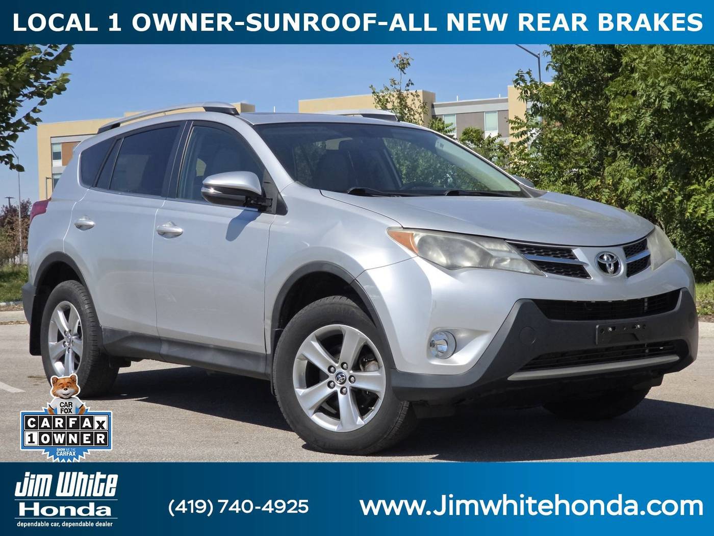 2015 Toyota RAV4 XLE — SUV — 122,848 mi — Maumee, OH
