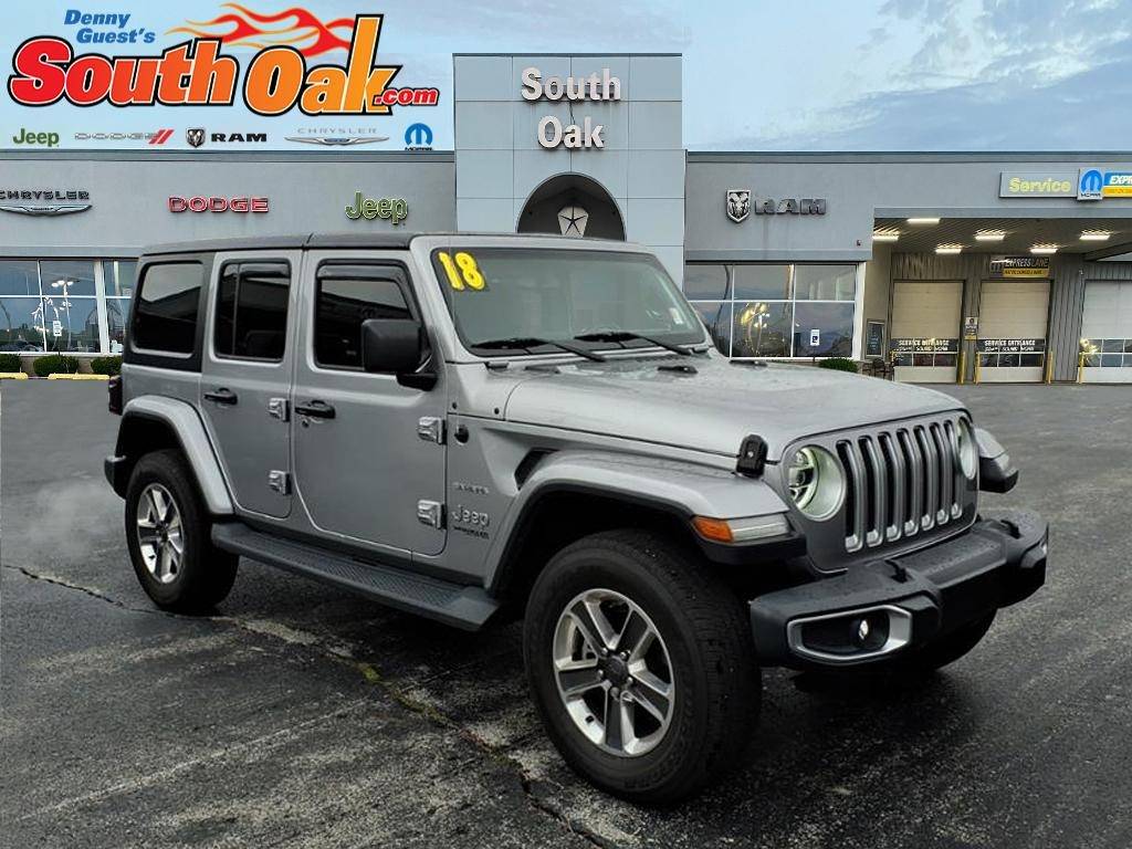 2018 Jeep Wrangler Sahara — SUV — 58,859 mi — Matteson, IL