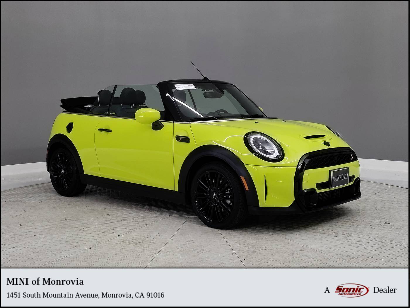 2023 MINI Convertible Cooper S — Convertible — 13,805 mi — Monrovia, CA