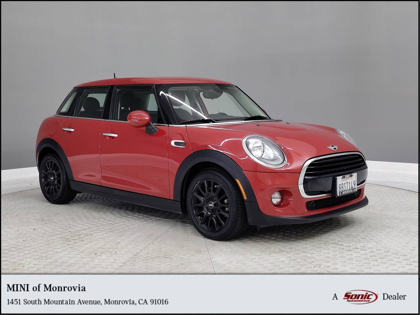2018 MINI Hardtop Cooper — Hatchback — 53,917 mi — Monrovia, CA