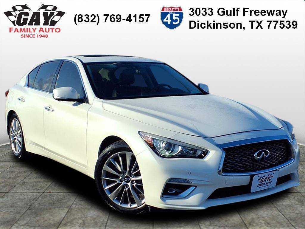 2023 INFINITI Q50 LUXE — Sedan — 53,458 mi — Dickinson, TX
