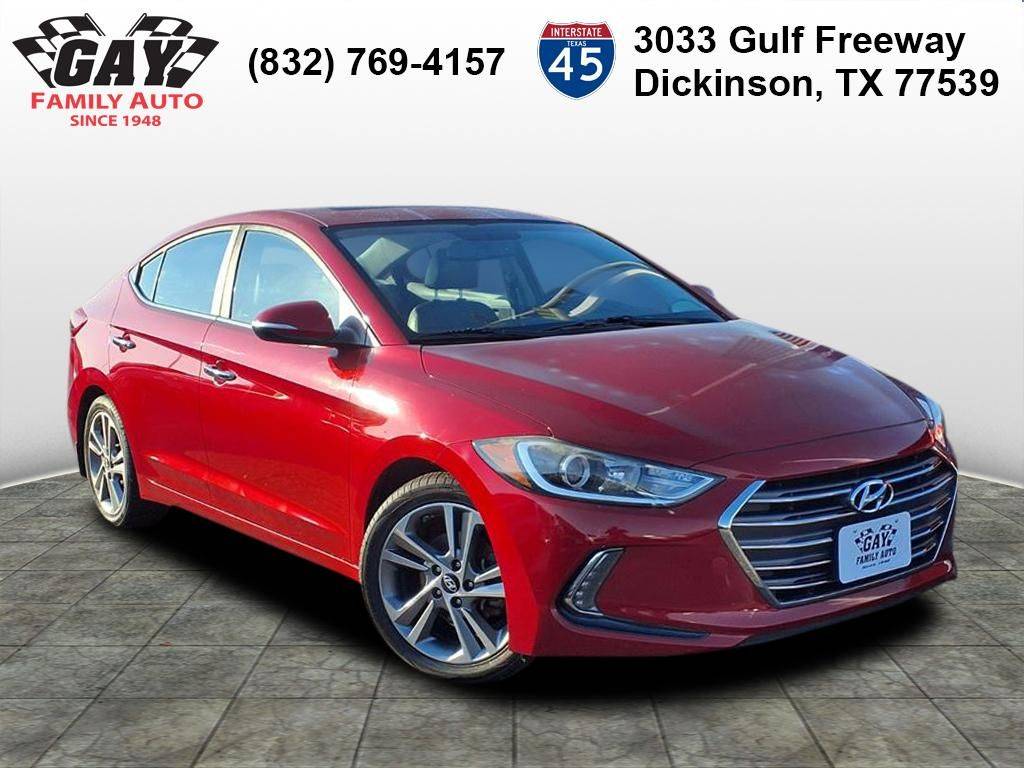 2017 Hyundai Elantra Limited — Sedan — 136,762 mi — Dickinson, TX