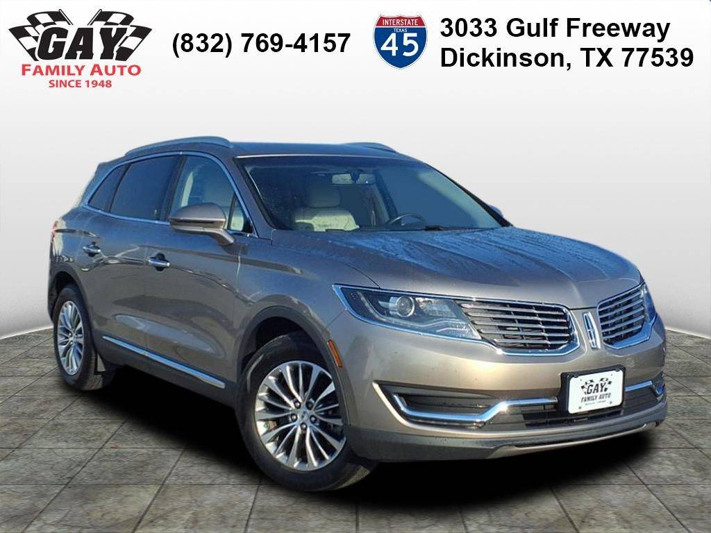 2018 Lincoln MKX Select — SUV — 68,513 mi — Dickinson, TX