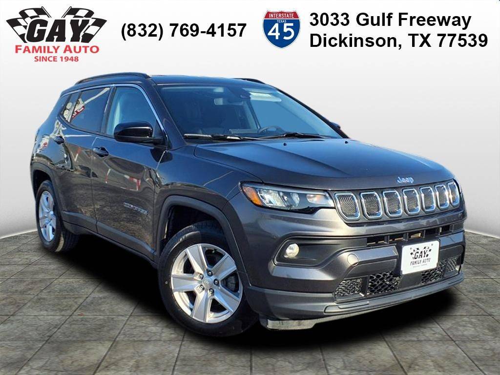 2022 Jeep Compass Latitude — SUV — 94,430 mi — Dickinson, TX