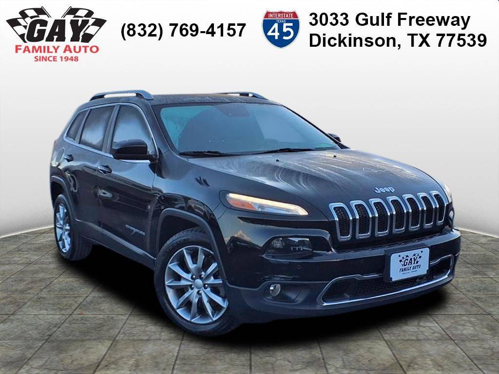 2018 Jeep Cherokee Limited — SUV — 62,068 mi — Dickinson, TX