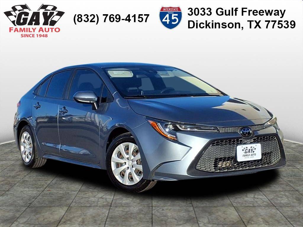 2021 Toyota Corolla LE — Sedan — 26,585 mi — Dickinson, TX