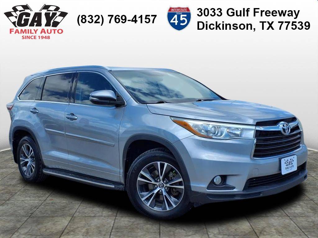 2016 Toyota Highlander XLE — SUV — 140,689 mi — Dickinson, TX
