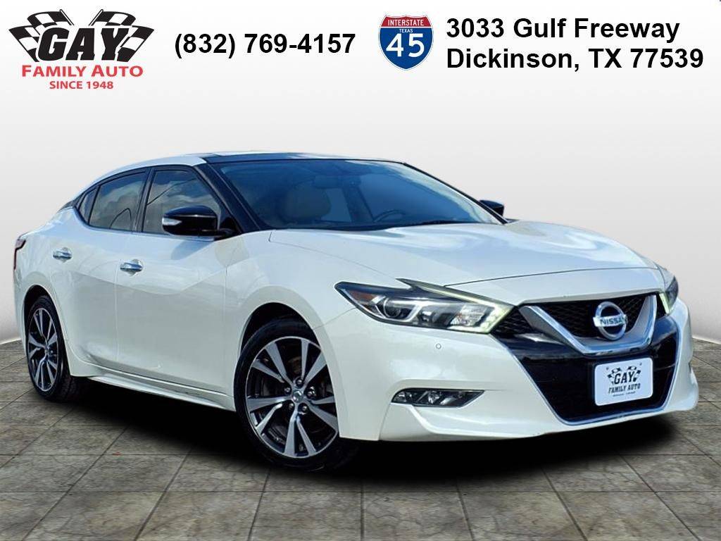 2016 Nissan Maxima SL — Sedan — 72,643 mi — Dickinson, TX