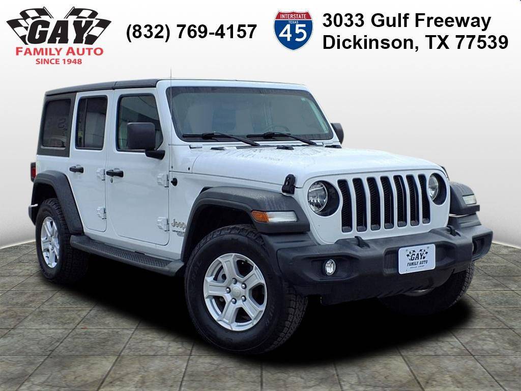 2020 Jeep Wrangler Sport S — SUV — 38,172 mi — Dickinson, TX