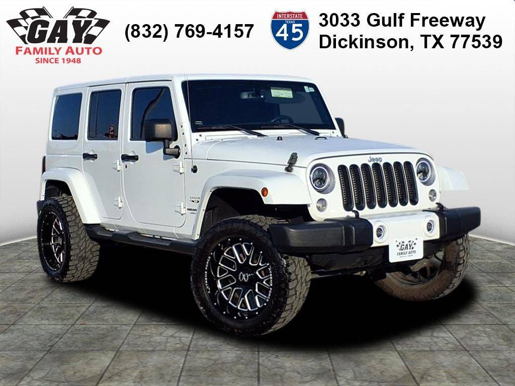 2016 Jeep Wrangler Sahara — SUV — 100,602 mi — Dickinson, TX