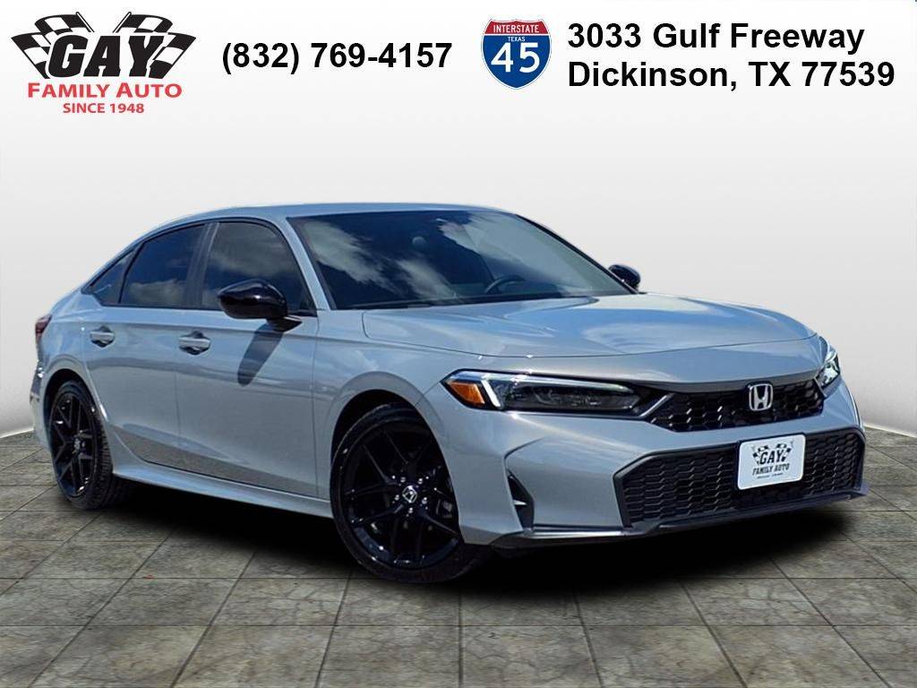 2025 Honda Civic Sport — Sedan — 6,584 mi — Dickinson, TX