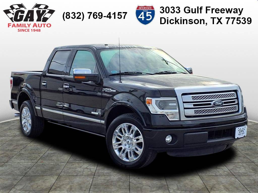 2014 Ford F-150 Platinum — Pickup Truck — 75,357 mi — Dickinson, TX