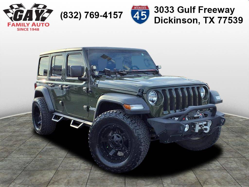 2020 Jeep Wrangler Sport S — SUV — 52,561 mi — Dickinson, TX