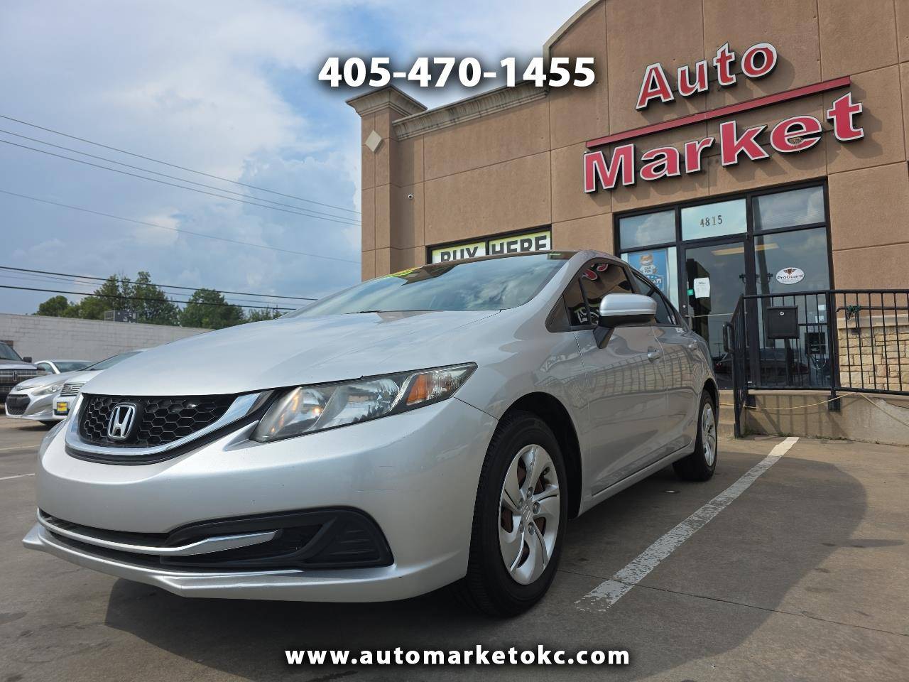 2015 Honda Civic LX — Sedan — 95,932 mi — Oklahoma City, OK