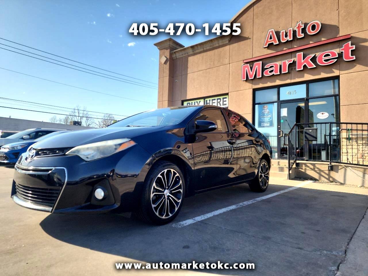 2015 Toyota Corolla S Plus — Sedan — 104,189 mi — Oklahoma City, OK