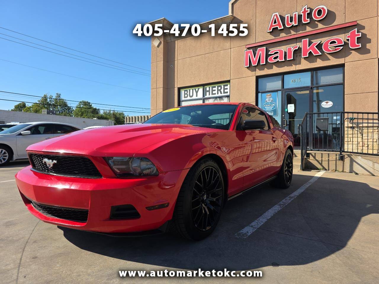 2010 Ford Mustang V6 — Coupe — 153,376 mi — Oklahoma City, OK