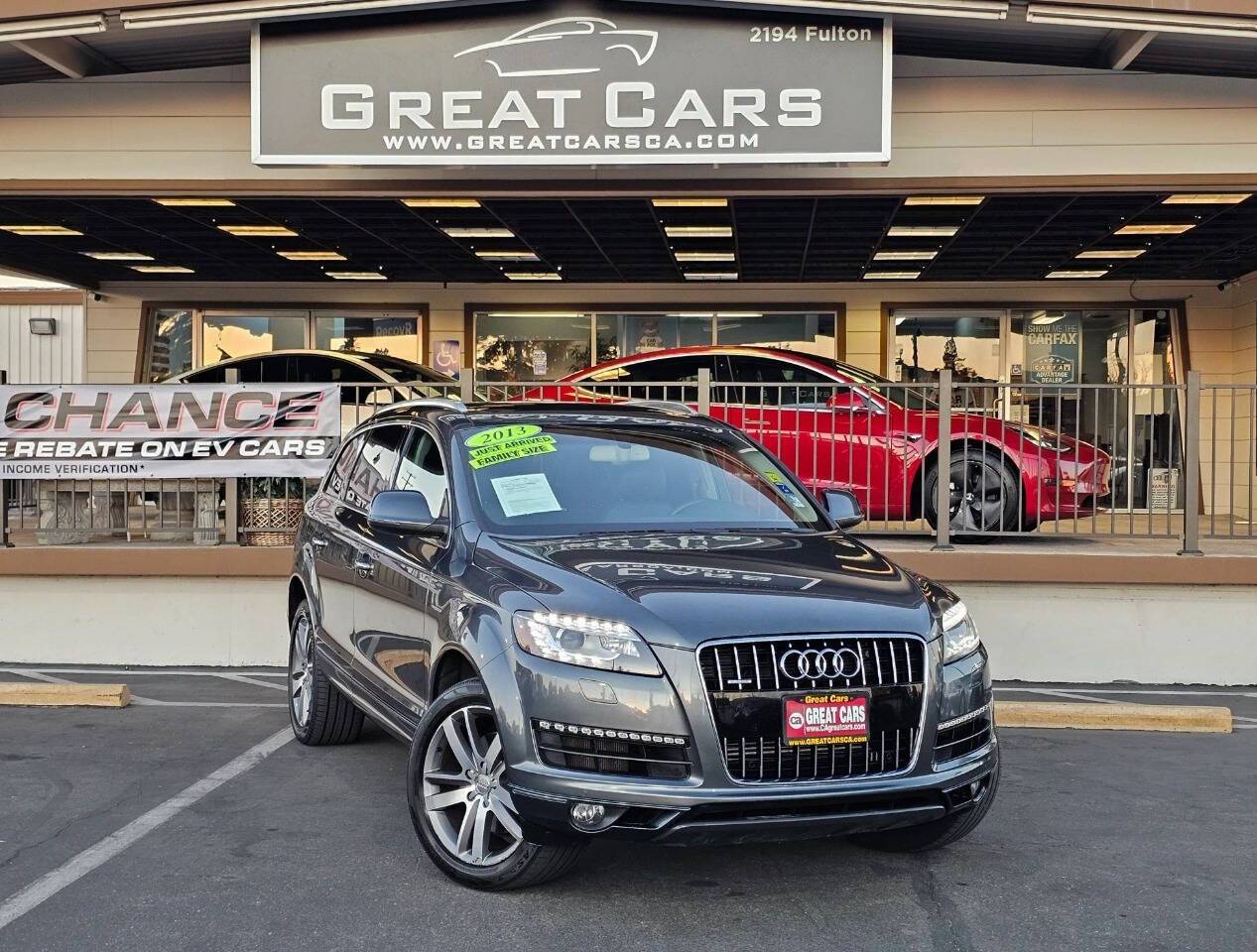2013 Audi Q7 Premium Plus — SUV — 105,505 mi — Sacramento, CA