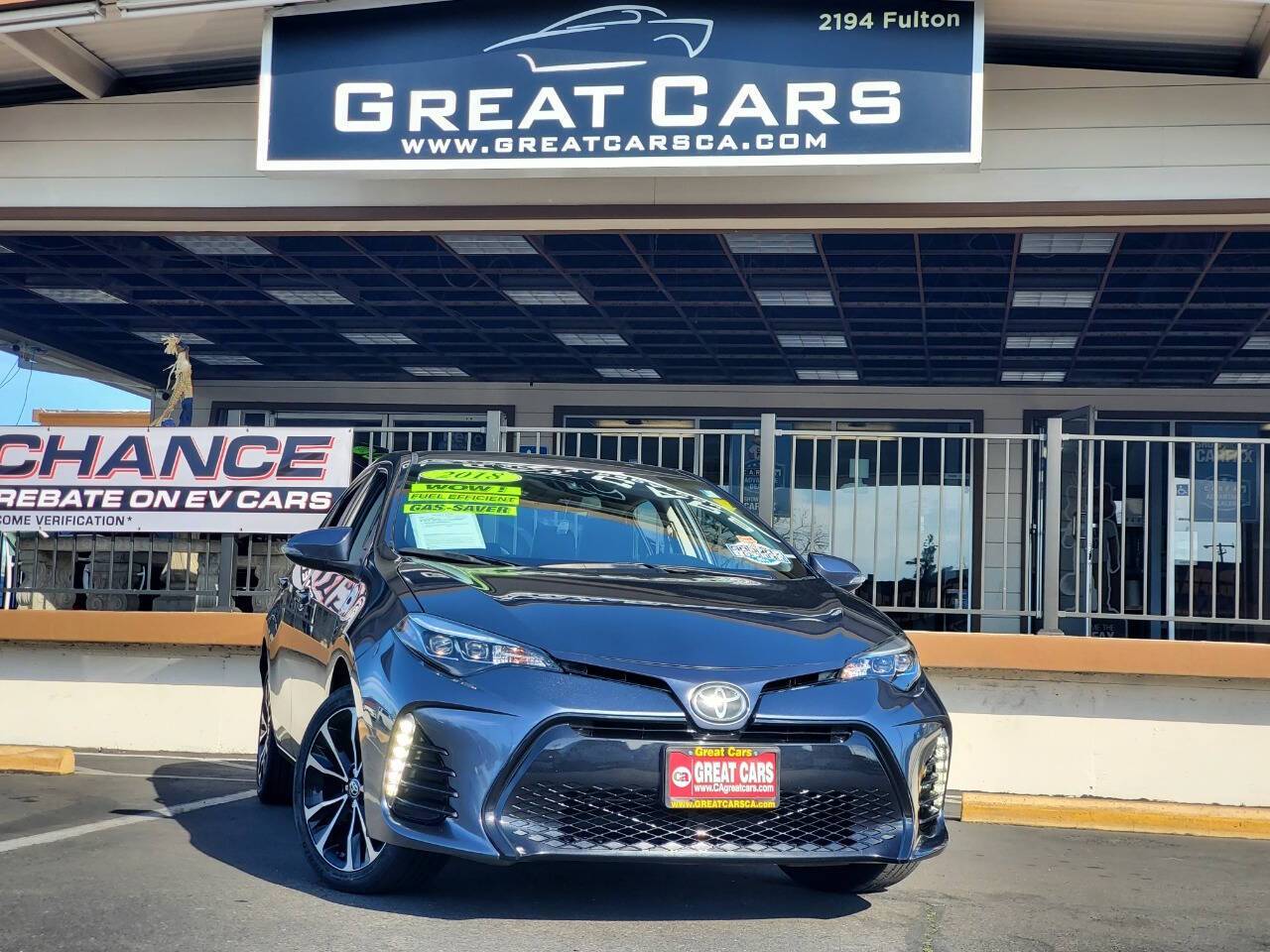 2018 Toyota Corolla SE — Sedan — 82,908 mi — Sacramento, CA