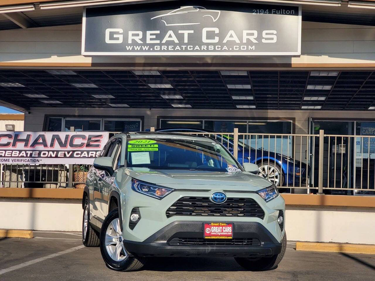 2021 Toyota RAV4 Hybrid XLE — SUV — 97,486 mi — Sacramento, CA