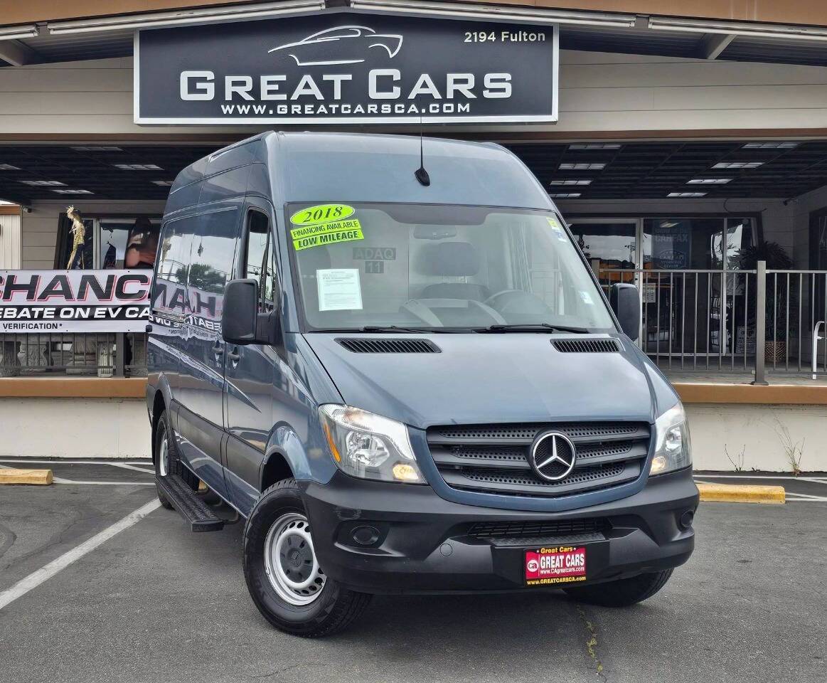 2018 Mercedes-Benz Sprinter Cargo Van 2500 — Cargo Van — 32,859 mi — Sacramento, CA