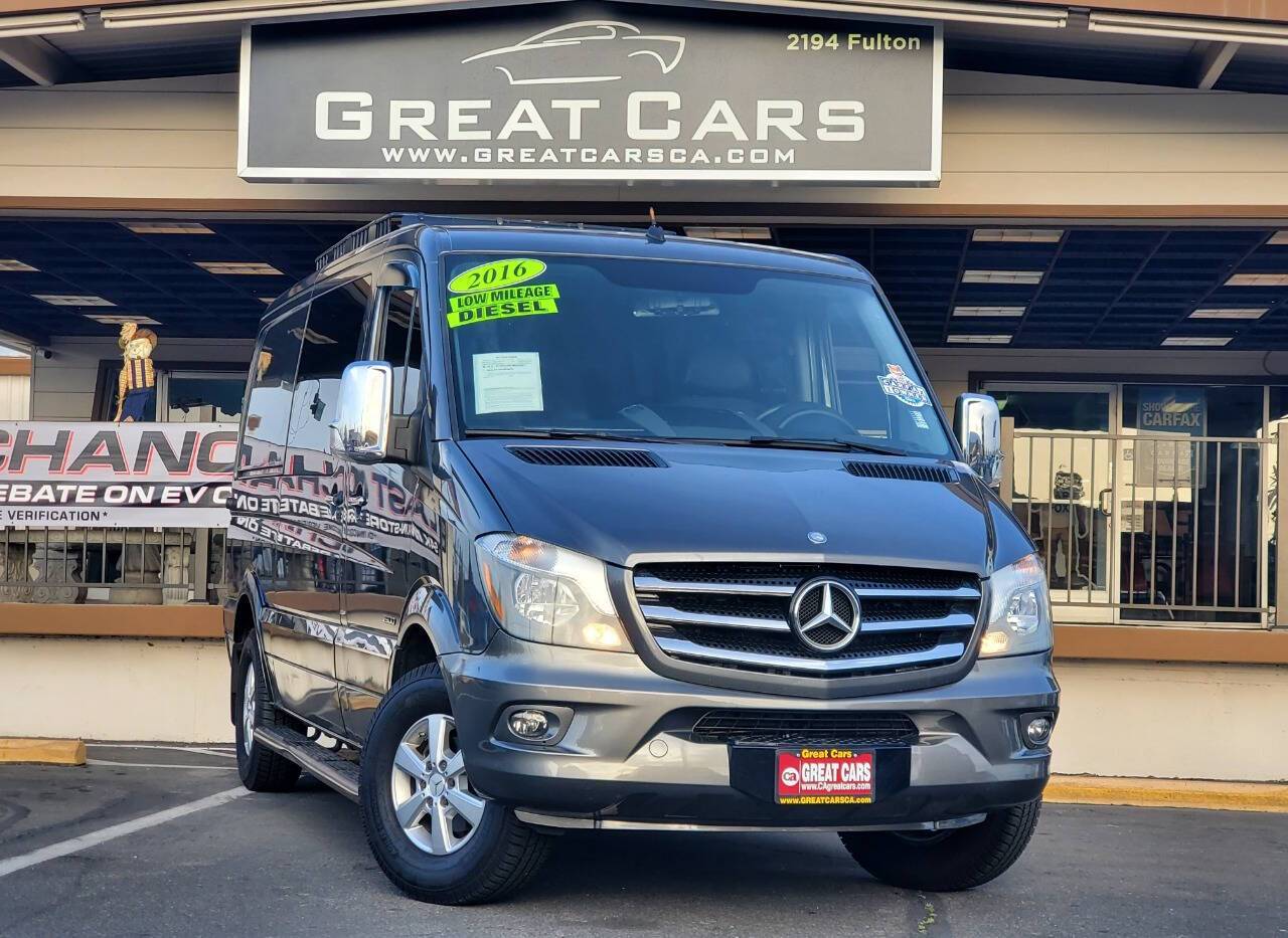 2016 Mercedes-Benz Sprinter Crew Van 2500 — Passenger Van — 99,379 mi — Sacramento, CA