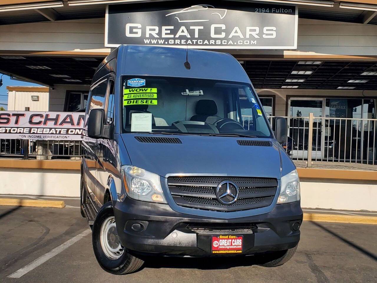 2018 Mercedes-Benz Sprinter Cargo Van 2500 — Cargo Van — 51,520 mi — Sacramento, CA