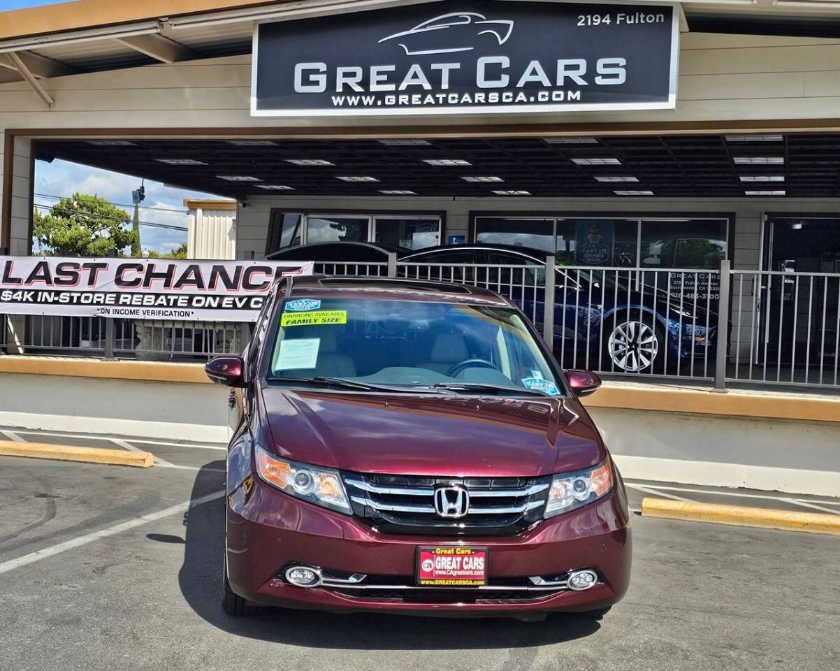 2015 Honda Odyssey Touring Elite — Minivan — 80,280 mi — Sacramento, CA