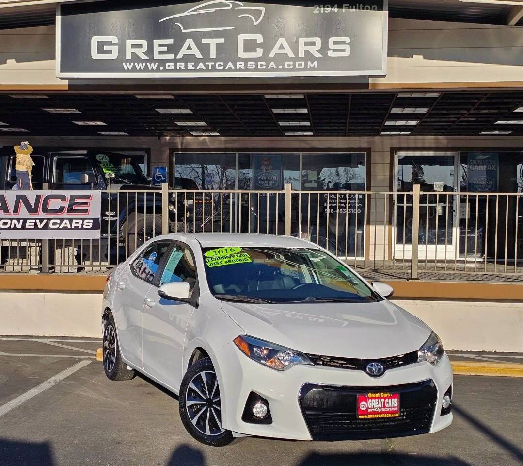 2016 Toyota Corolla S — Sedan — 79,405 mi — Sacramento, CA