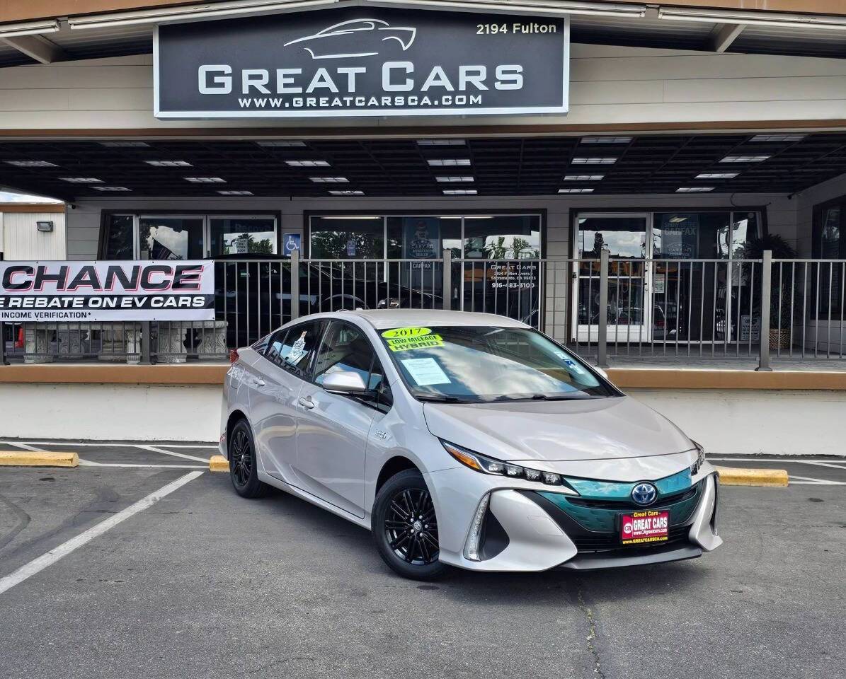 2017 Toyota Prius Prime Premium — Hatchback — 44,688 mi — Sacramento, CA