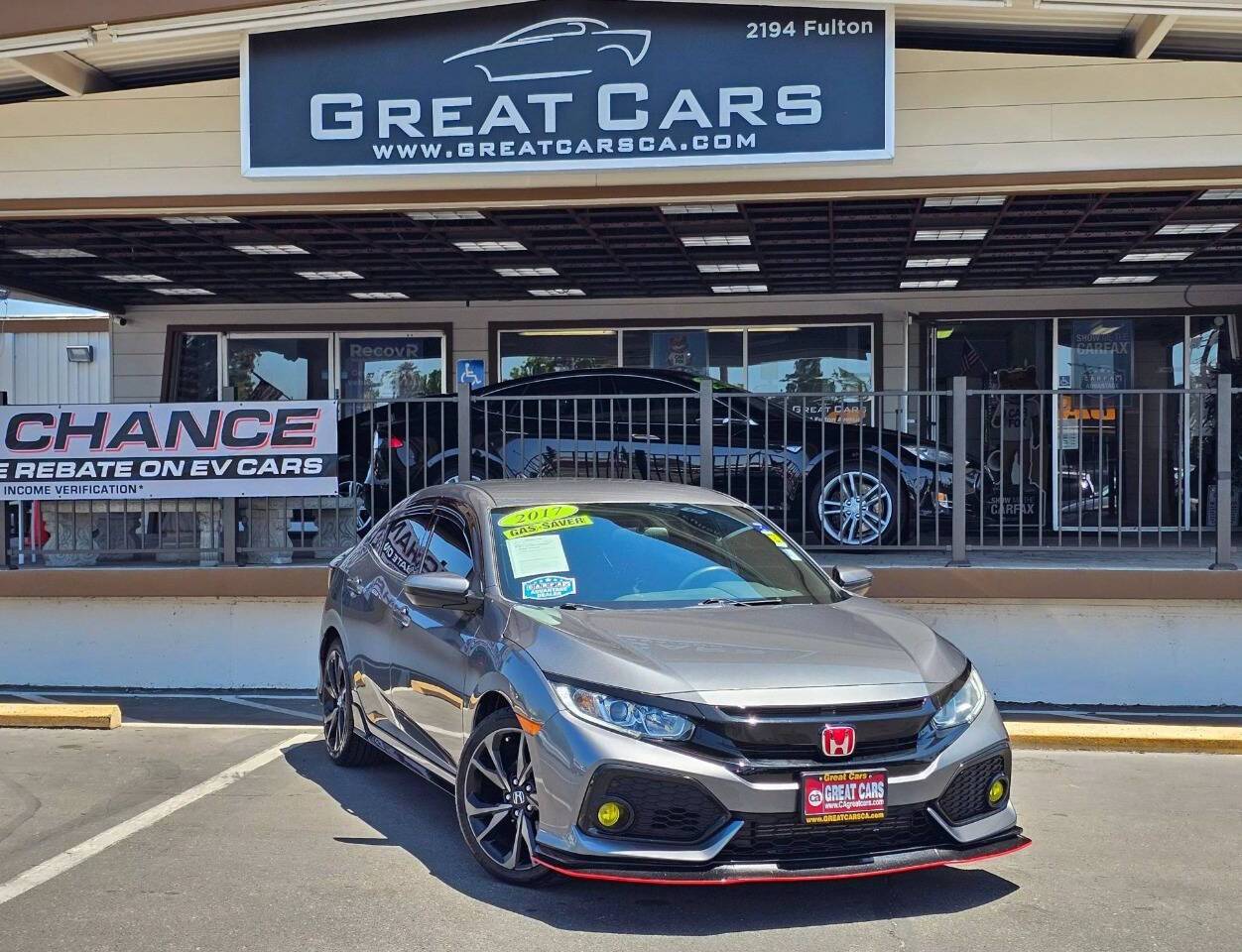2017 Honda Civic Sport — Hatchback — 49,546 mi — Sacramento, CA