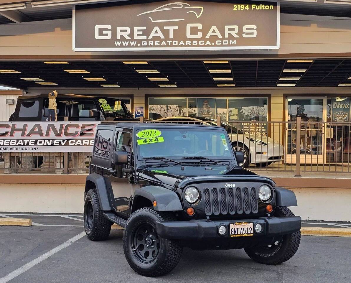 2012 Jeep Wrangler Sport — SUV — 135,196 mi — Sacramento, CA