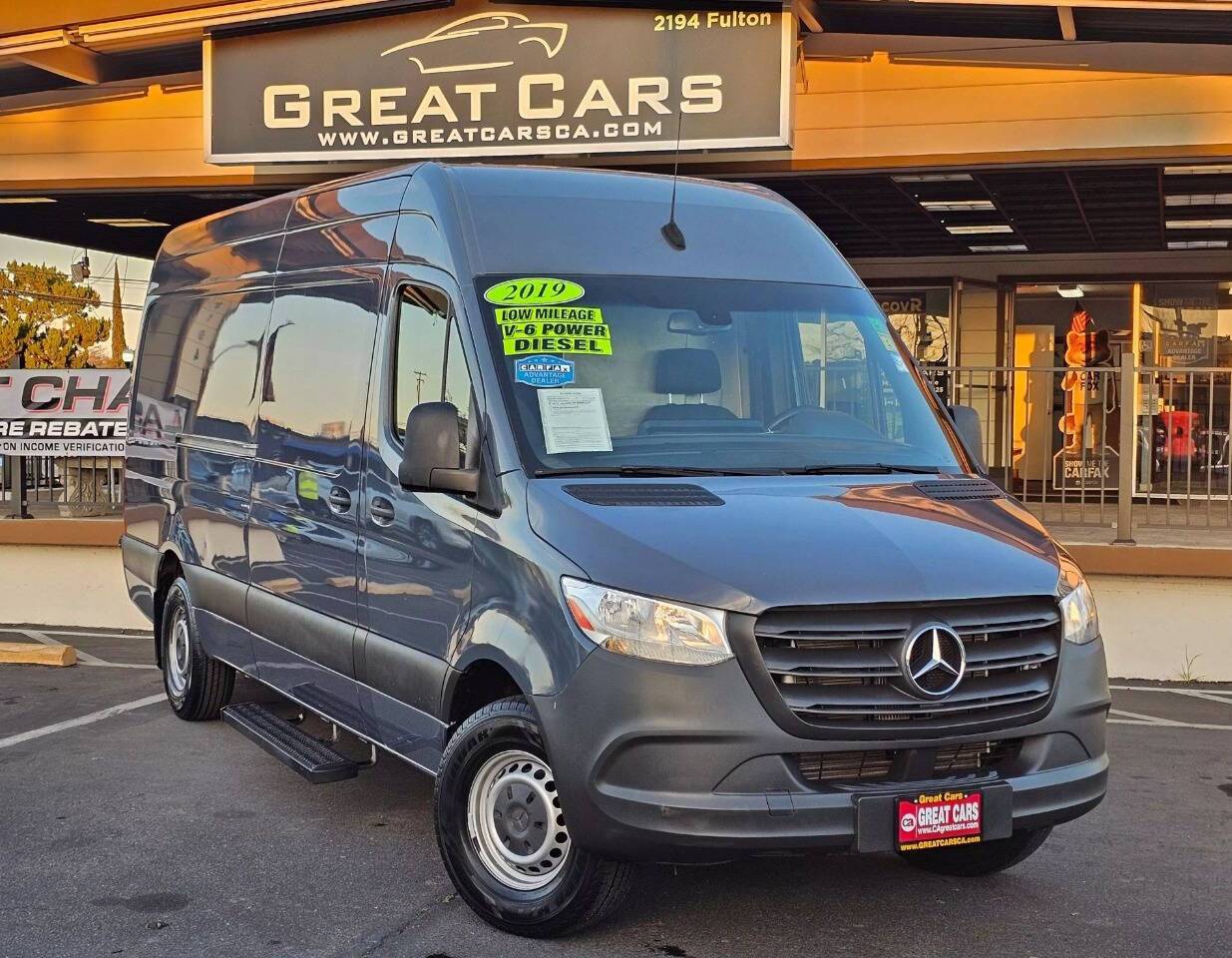 2019 Mercedes-Benz Sprinter Cargo Van 2500 — Cargo Van — 30,776 mi — Sacramento, CA