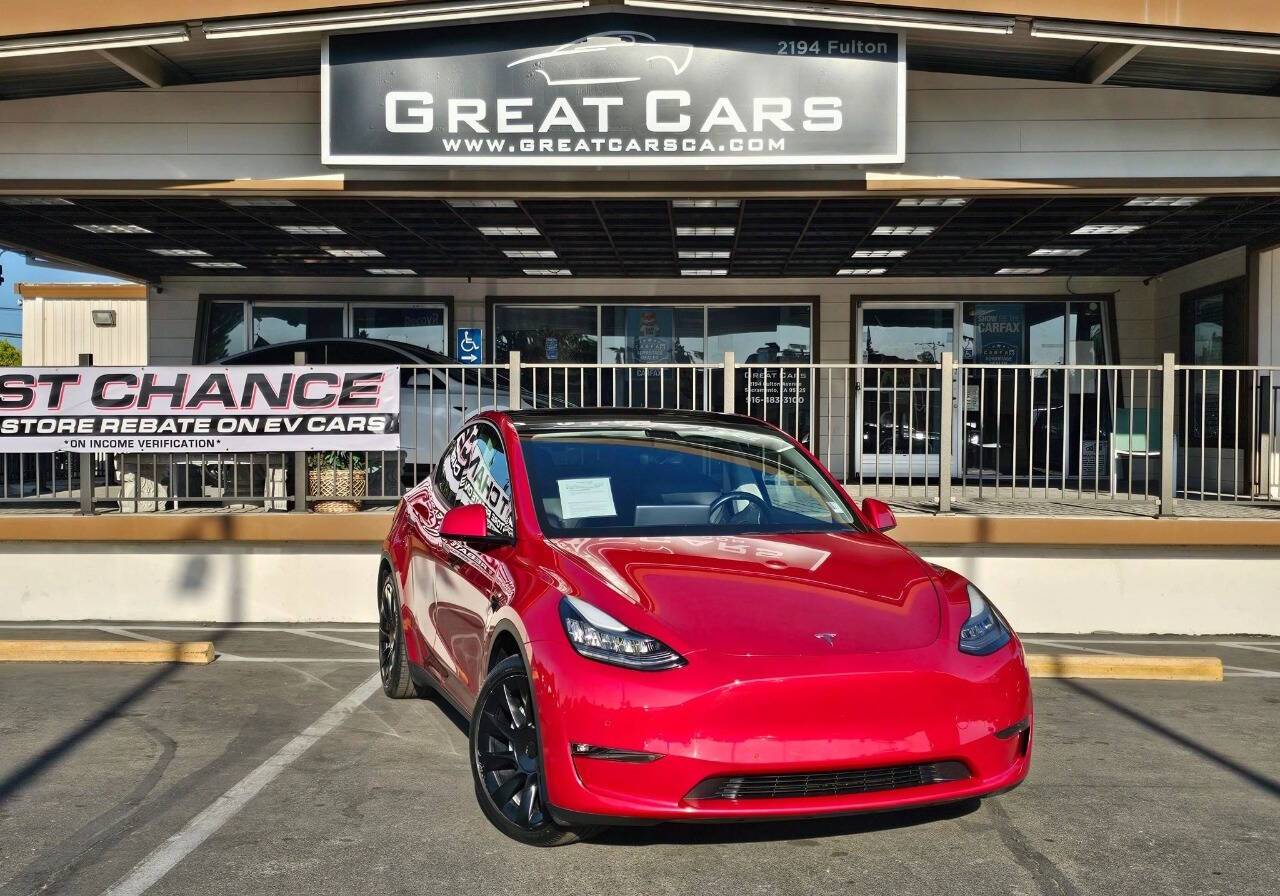 2021 Tesla Model Y Long Range — SUV — 129,610 mi — Sacramento, CA