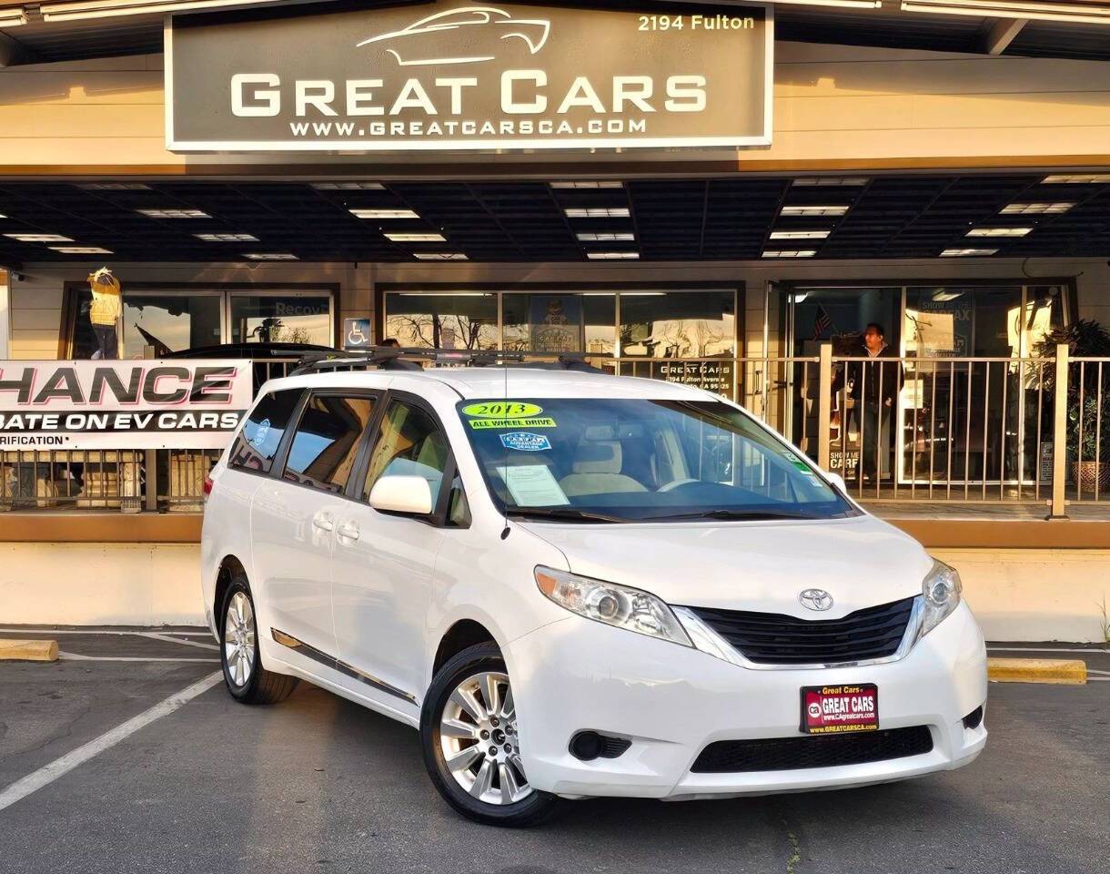 2013 Toyota Sienna LE — Minivan — 125,588 mi — Sacramento, CA